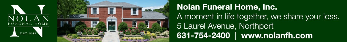 Advertisement for Nolan Funeral Home
