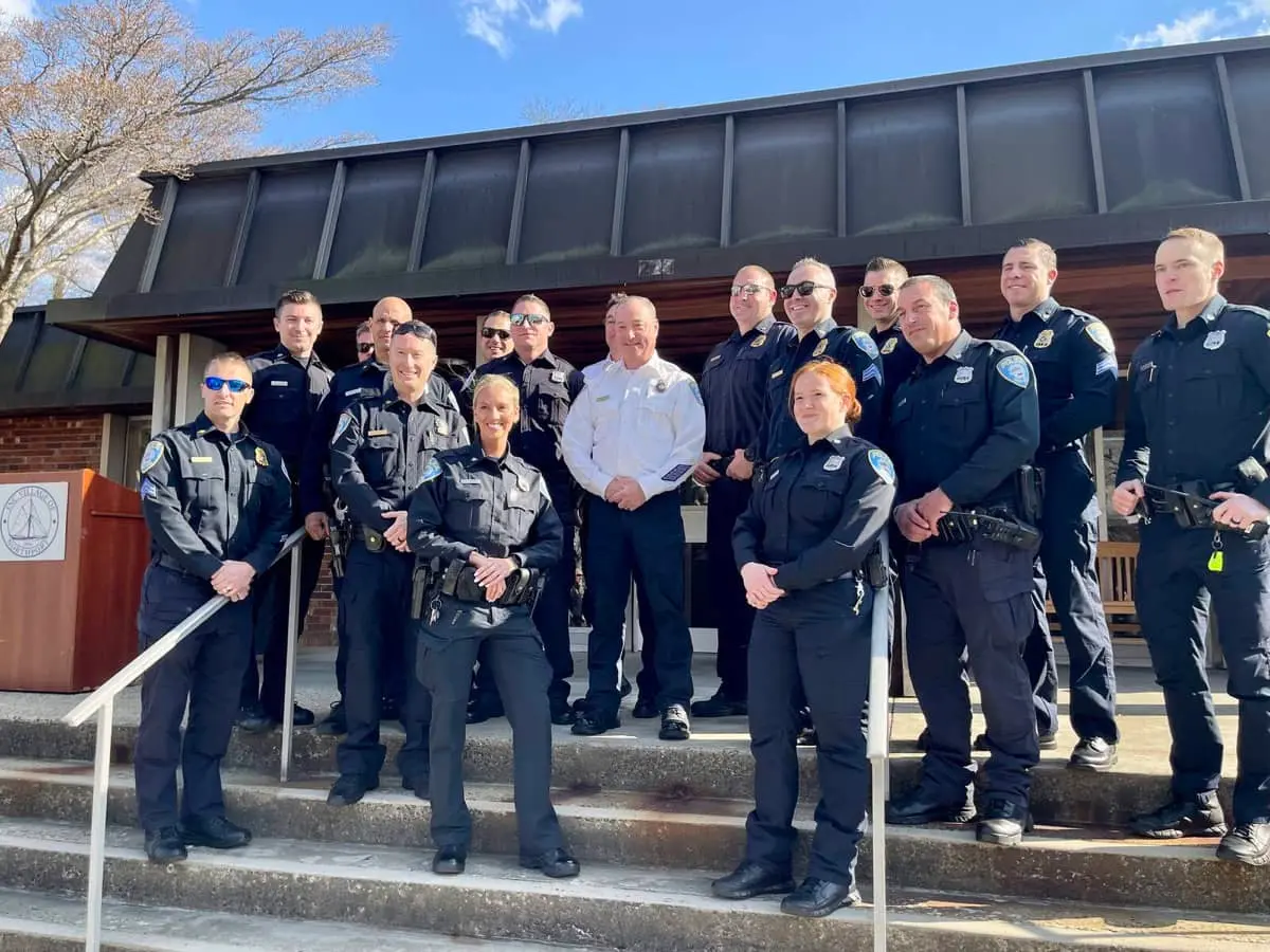Chief Chris Hughes makes final walkout upon retirement from Village ...