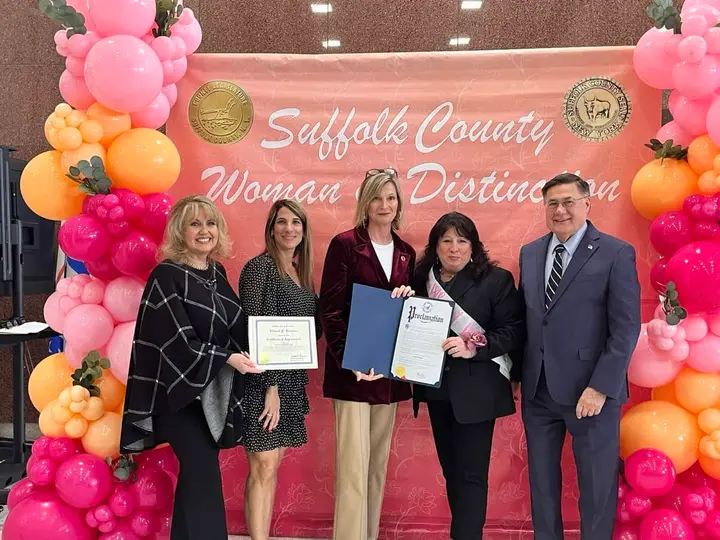 Deeply honored: Northport’s Linda Oristano a Suffolk County Woman of Distinction