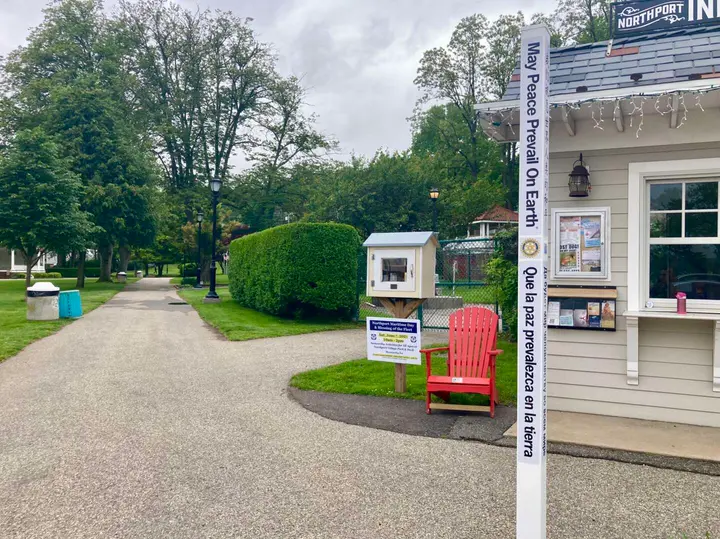 May peace prevail on Earth: A monument of peace comes to Northport Village Park