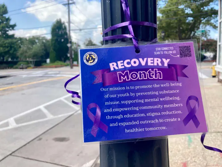 Recovery Month to launch with flag raising at Village Hall followed by evening candlelight vigil