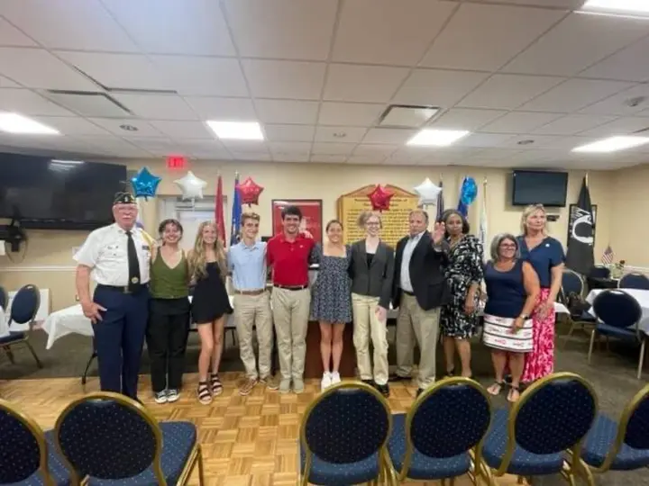 Good citizens: Legion sends local students for a crash course in government
