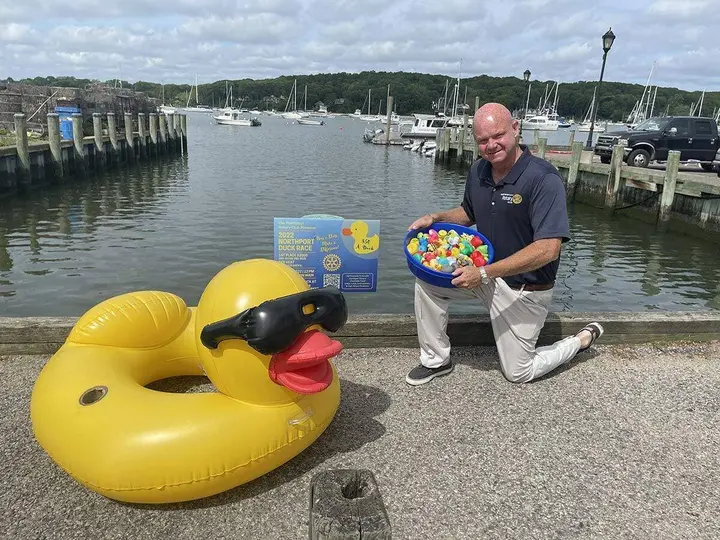 Secret no more: Northport Rotary presents the 2022 duck race to make a difference