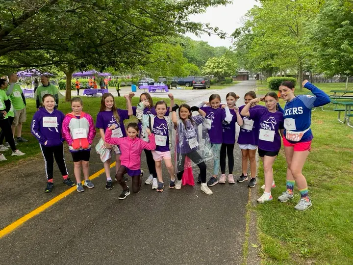 First Northport Girls on the Run team finishes strong, rain and all