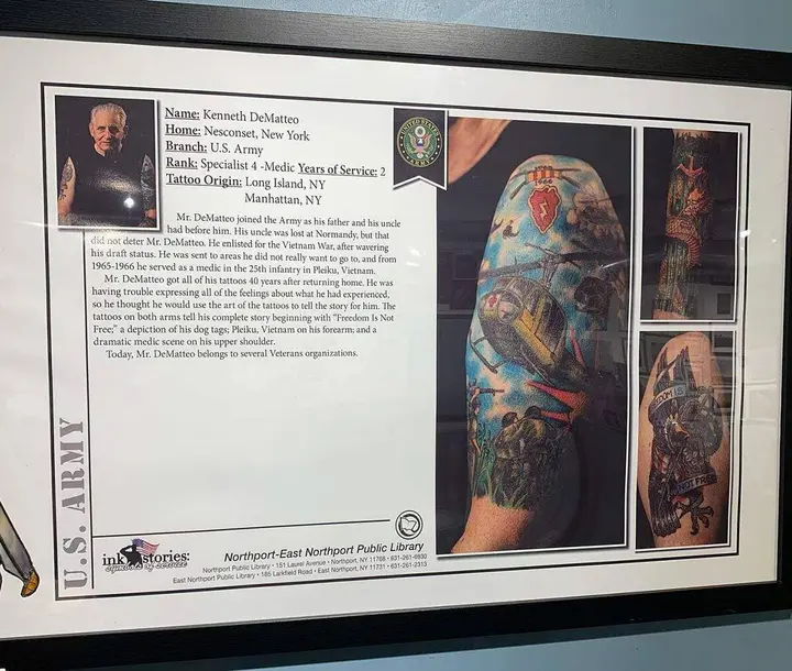 Ink Stories: Symbols of Service returns to honor veterans at The Firefly Artists