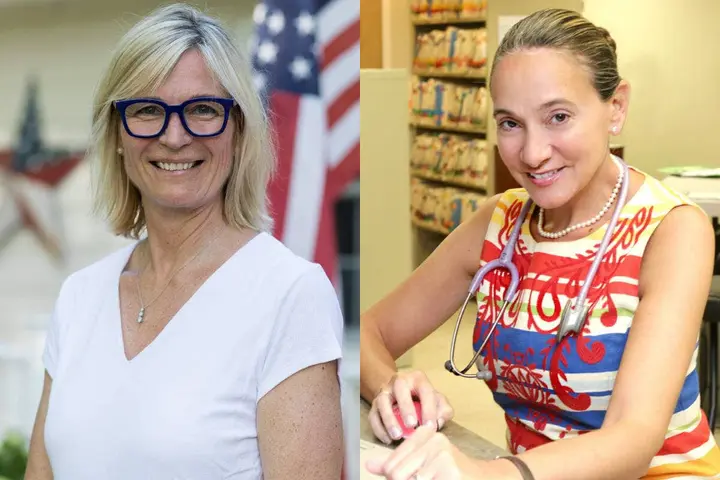 Candidates for Suffolk County Legislator (District 18): Incumbent Stephanie Bontempi and Dr. Eve Krief