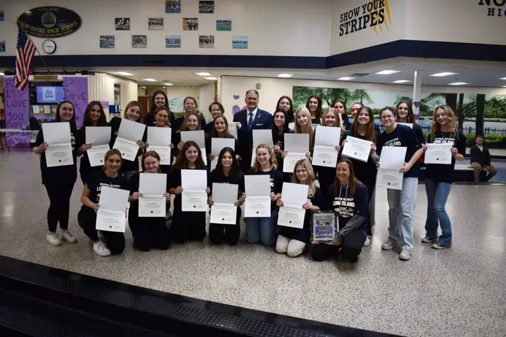 Senator Mattera recognizes student athletes, teams and parents for hard work and commitment to sports programs