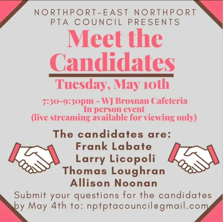 Meet the Candidates forum, hosted by PTA Council, scheduled for May 10