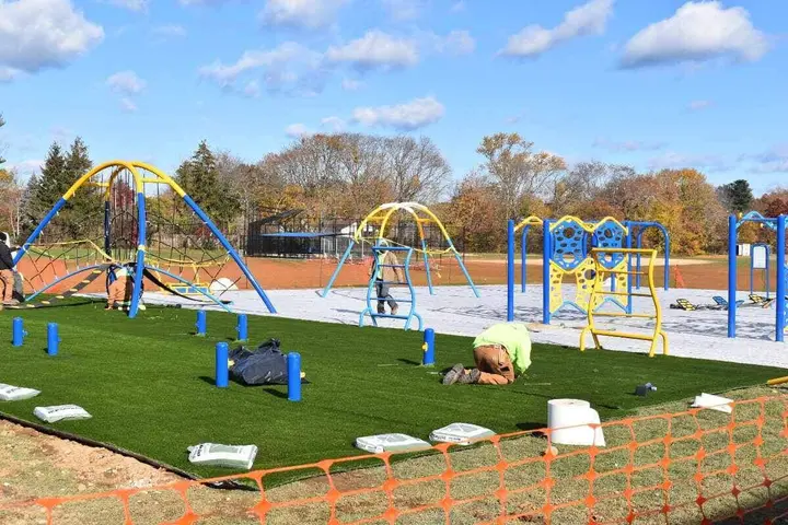 Middle school playgrounds designed to give a new and active outlet to students in grades 5-8