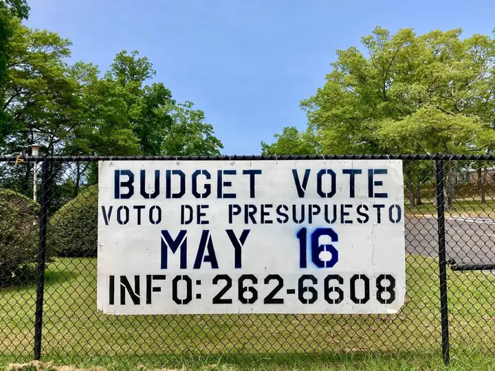 School budget vote tomorrow; proposed 1.99% tax levy increase