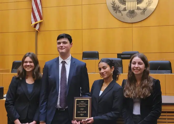 Northport High School students named Suffolk County champions at Long Island Moot Court Tournament