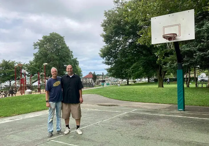 Former Long Island champs launch fundraising efforts to revitalize Village basketball court