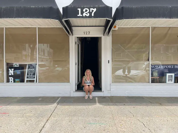 The right place at the right time: Northport Books on Main Street set to open this month