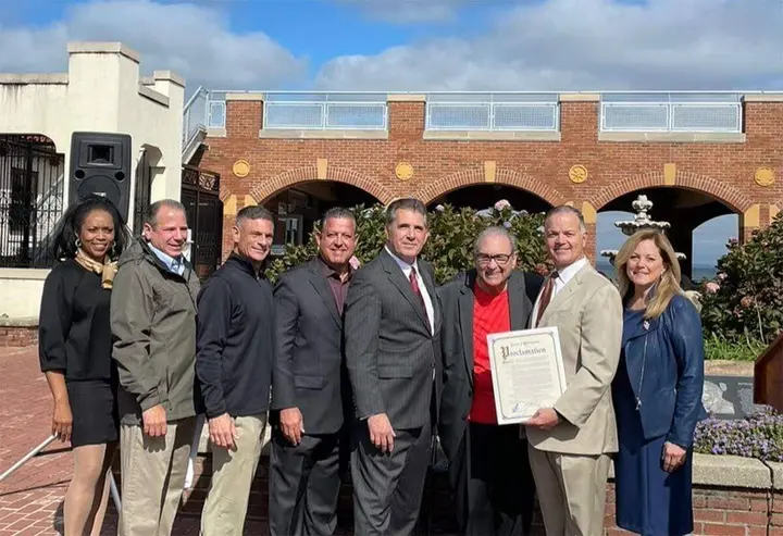 “Frank P. Petrone Crab Meadow Beach” name change official after ceremony