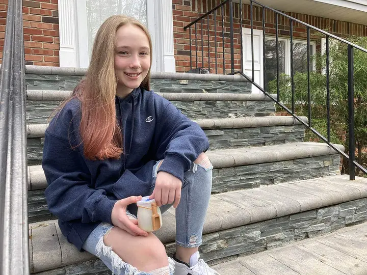 ENMS student treats healthcare workers